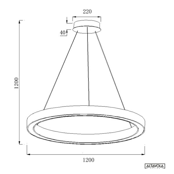 Lampa suspendata LED BILLIONS Altavola Design [3]