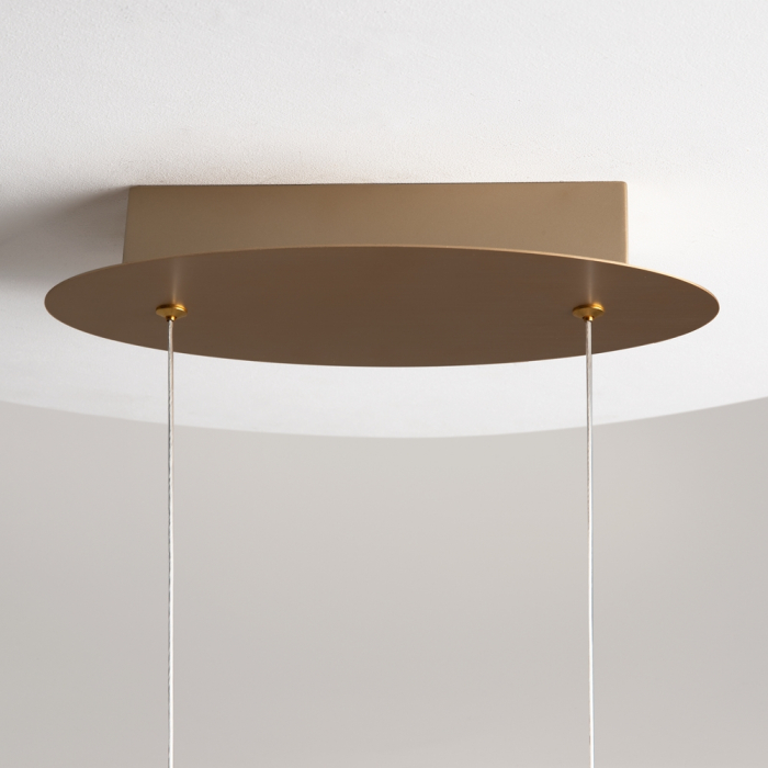 Lampa suspendata LED CURVE, auriu, 4000K, 2800 lm, lungime 92 cm - MAYTONI [4]