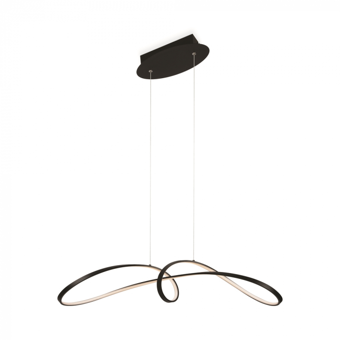 Lampa suspendata LED CURVE, negru, 4000K, 2800 lm, lungime 92 cm - MAYTONI [5]