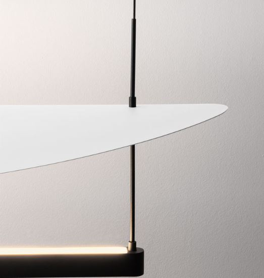 Lampa suspendata LED DIONA, negru/alb, 3000K, 60 cm - NOVA LUCE 9580672 [2]