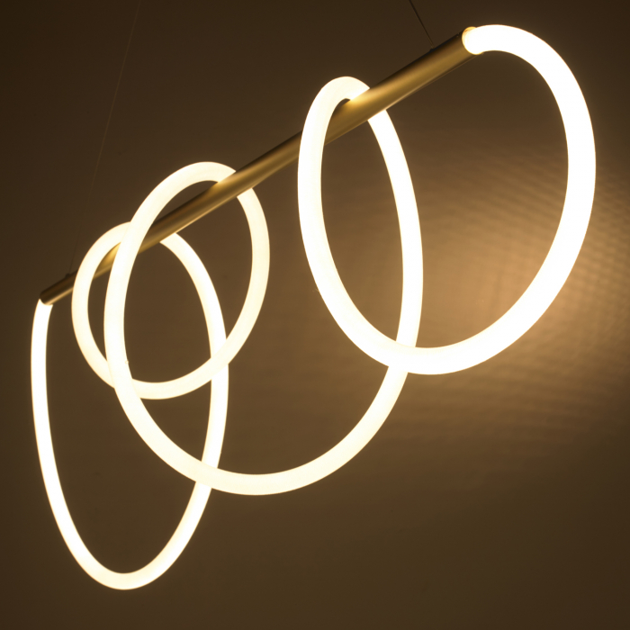 Lampa suspendata LED FANTASIA aurie, 3000k, 2800 lm, lungime 120 cm - STEP INTO DESIGN [5]