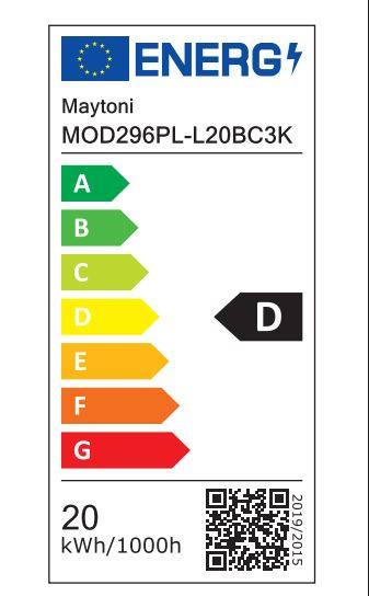 Lampa suspendata LED FLAT II, negru/alama, 3000K, 2480 lm, lungime 93 cm - MAYTONI [8]