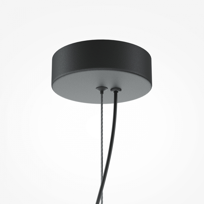 Lampa suspendata LED FLAT, negru/alama, 3000K, 2480 lm, lungime 93 cm - MAYTONI [4]