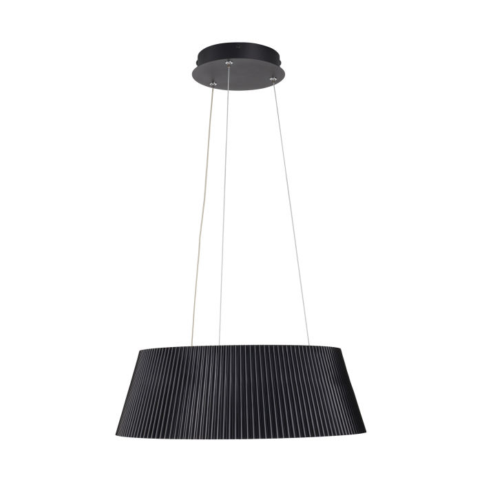 Lampa suspendata LED FRILL, negru/lemn, 45 cm - Step into Design [4]