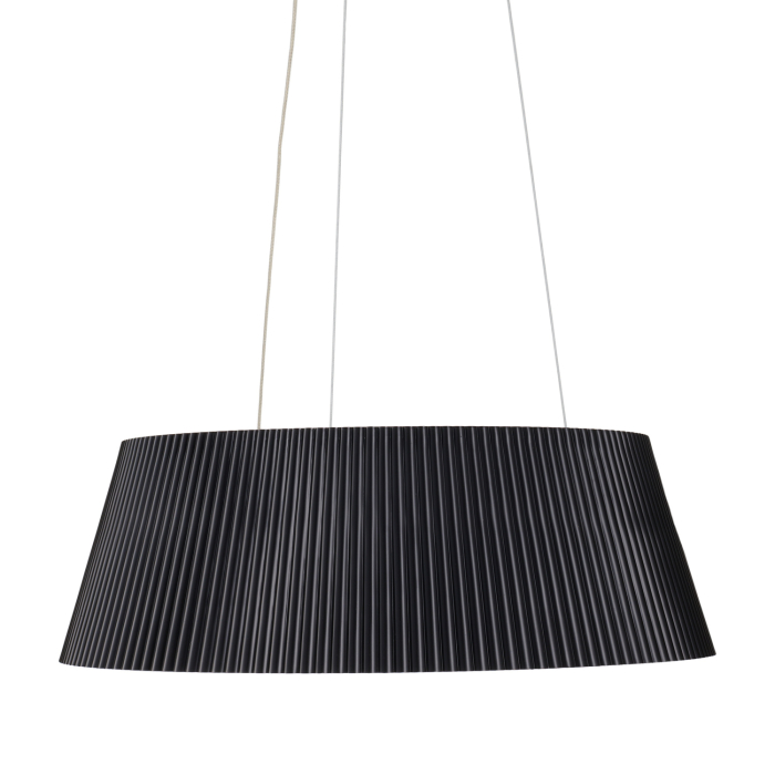 Lampa suspendata LED FRILL, negru/lemn, 45 cm - Step into Design [5]