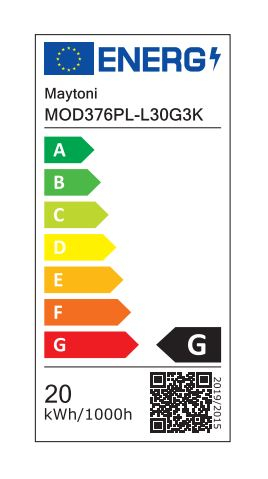 Lampă suspendată LED LEVITATION, alamă/alb, 3000K, diametru 50 cm - MAYTONI MOD376PL-L30G3K [7]