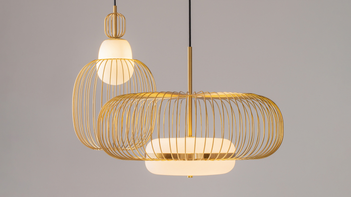 Lampă suspendată LED LEVITATION, alamă/alb, 3000K, diametru 50 cm - MAYTONI MOD376PL-L30G3K [8]