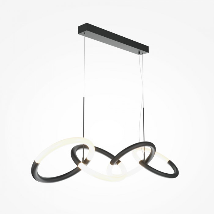 Lampa suspendata LED NODE, negru/alb, IP20, 40W, 3000K, lungime 100 cm - MAYTONI [3]
