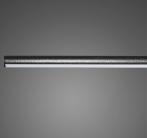 Lampa suspendata LINEA LED, negru/auriu, Nr. 5 B Φ60/40 cm, 3000 K - ALTAVOLA DESIGN [4]