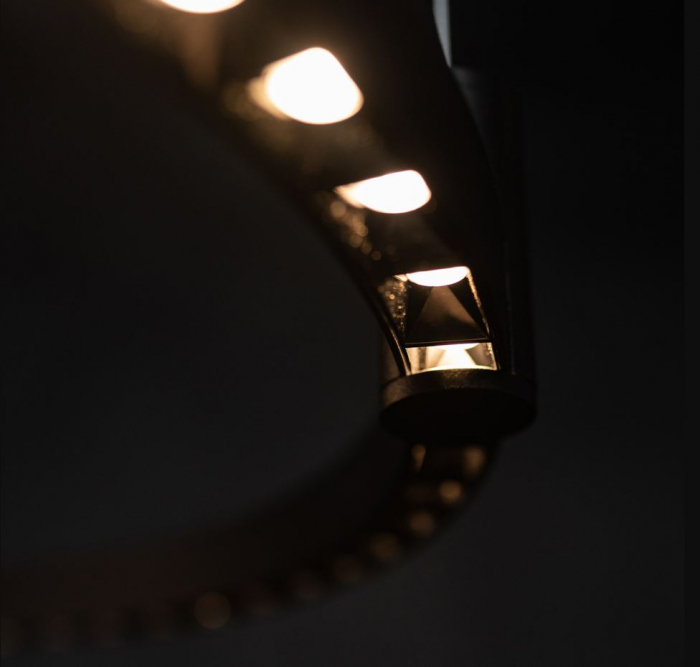 Lampa suspendata neagra LED DIAMANTE Nr. 2 CO1_80 cm - altavola design [2]