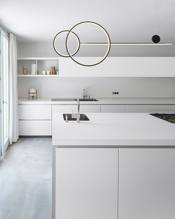 Lampa suspendata neagra LED NEW AGE 120 cm - step into design [2]