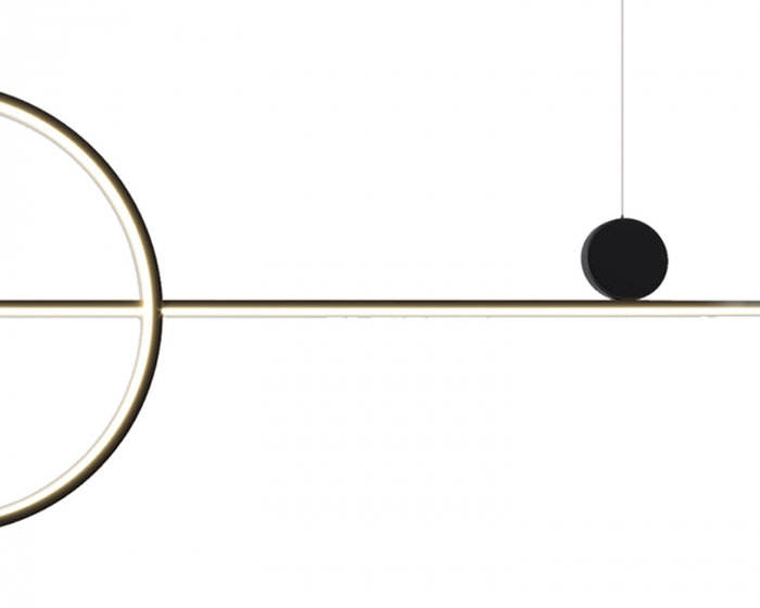 Lampa suspendata neagra LED NEW AGE 120 cm - step into design [3]