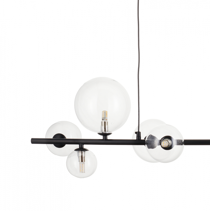 Lampa suspendata ORION LONG, negru, 7*G9 + LED, lungime 90 cm - STEP INTO DESIGN [5]
