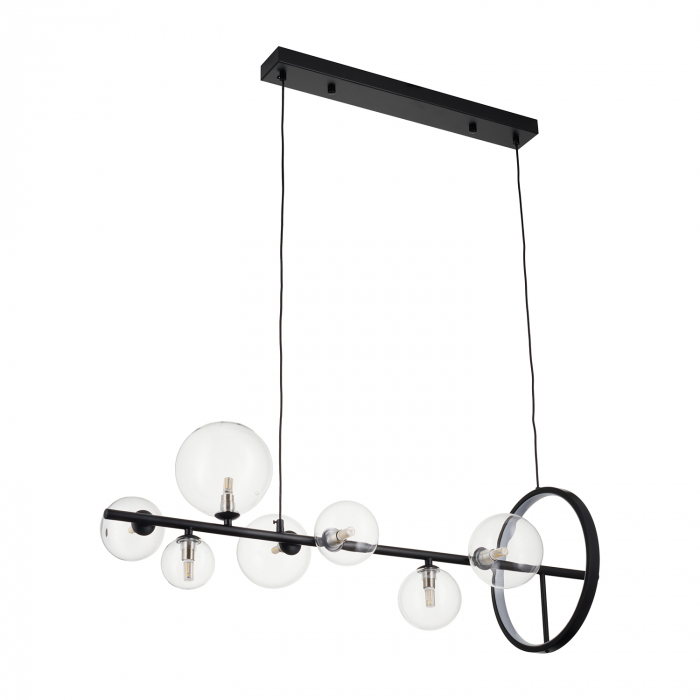 Lampa suspendata ORION LONG, negru, 7*G9 + LED, lungime 90 cm - STEP INTO DESIGN [3]