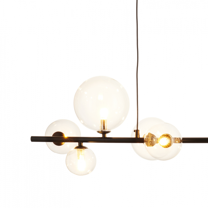 Lampa suspendata ORION LONG, negru, 7*G9 + LED, lungime 90 cm - STEP INTO DESIGN [6]
