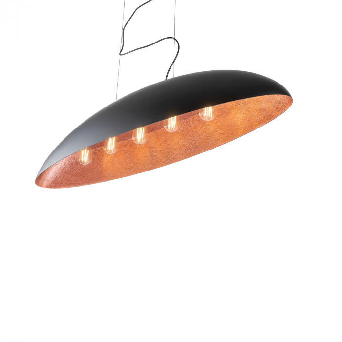 Lampa suspendata negru/cupru CANOE 117 cm - Nowodvorski Lighting [4]