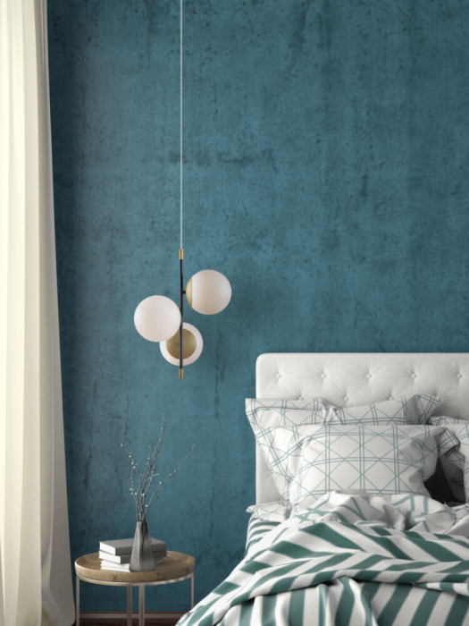 Lampa suspendata NOSTALGIA, auriu/negru, 3*E14, 40W, inaltime 43 cm - MAYTONI [5]