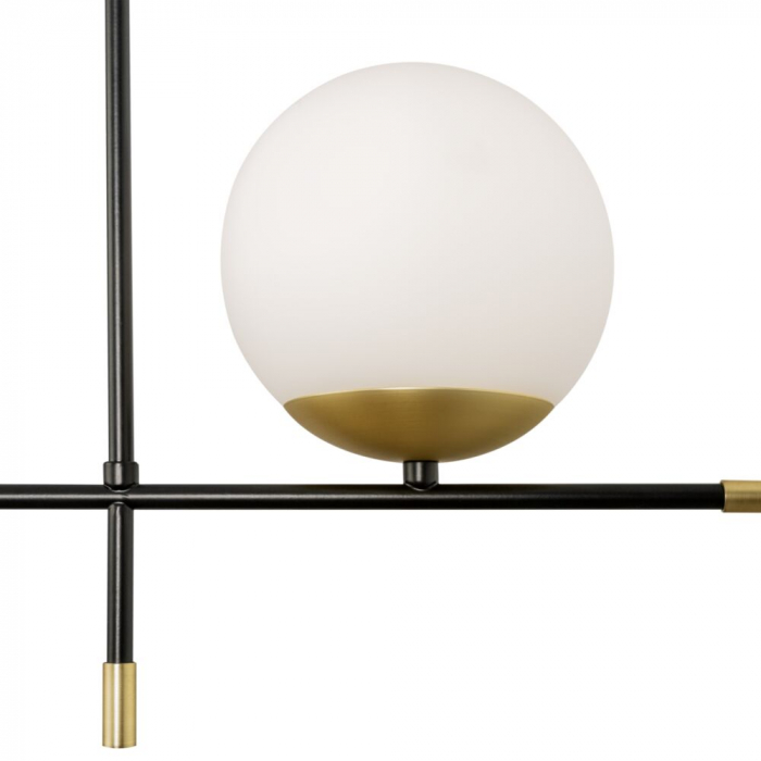 Lampa suspendata NOSTALGIA LINEAR, auriu/negru, lungime 95 cm - MAYTONI [3]
