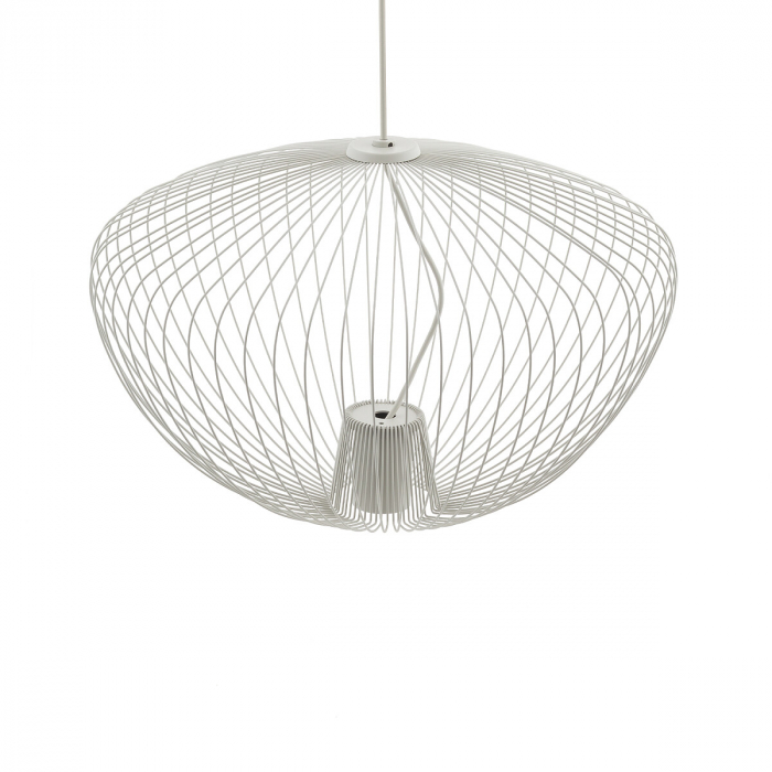Lampa suspendata PUMPKIN L, gri deschis, 1*GU10, diametru 70 cm - NOWODVORSKI 11251 [5]