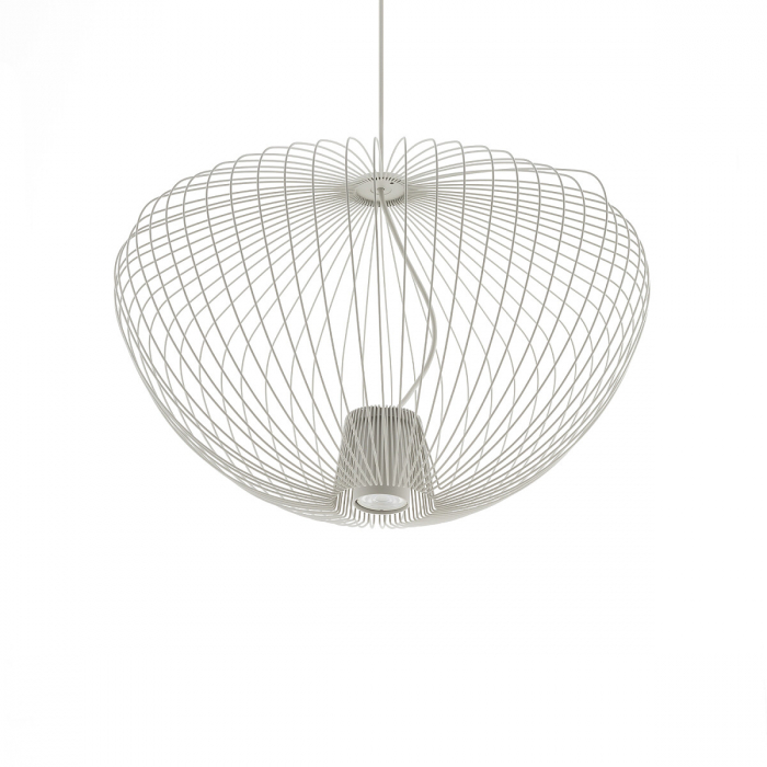 Lampa suspendata PUMPKIN M, gri deschis, 1*GU10, diametru 54.5 cm - NOWODVORSKI 11244 [3]