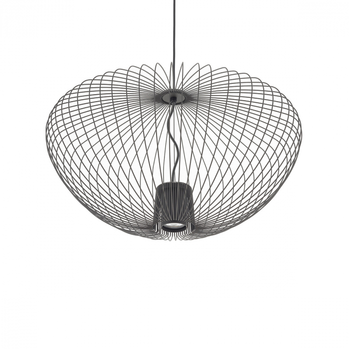 Lampa suspendata PUMPKIN M, gri inchis, 1*GU10, diametru 54.5 cm - NOWODVORSKI 11245 [4]