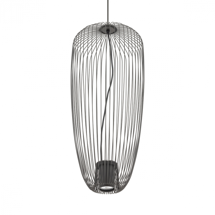 Lampa suspendata PUMPKIN S, gri inchis, 1*GU10, diametru 27 cm - NOWODVORSKI 11243 [5]