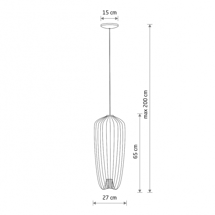 Lampa suspendata PUMPKIN S, teracota, 1*GU10, diametru 27 cm - NOWODVORSKI 11496 [10]