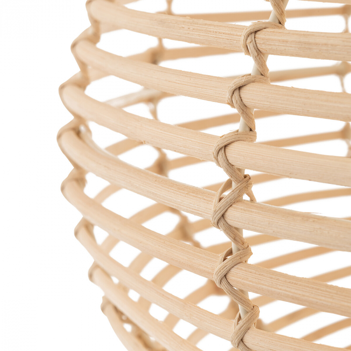 Lampa suspendata RATTAN M, lemn/alb, 1*E27, diametru 60 cm - NOWODVORSKI [5]