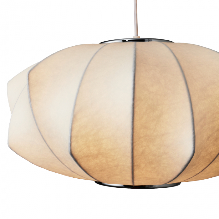 Lustră suspendată SILK V-shape alba, diametru 45 cm [8]