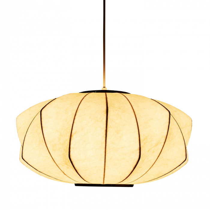 Lustră suspendată SILK V-shape alba, diametru 45 cm [6]