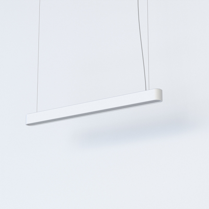 Lampa suspendata SOFT cu tub LED, alb, 3000K, flux 2300 lm, lungime 95 cm - NOWODVORSKI 7547 [2]