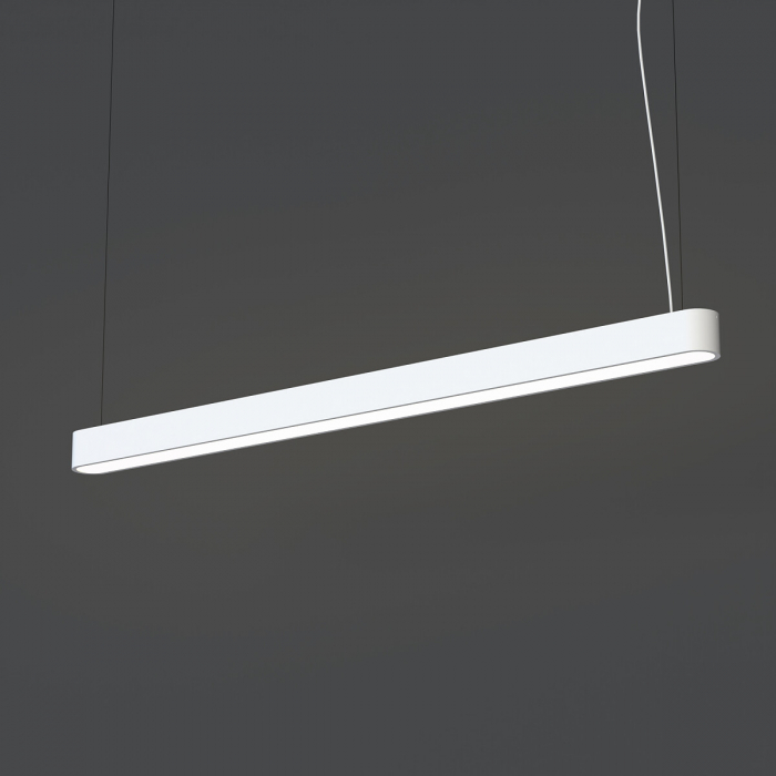 Lampa suspendata SOFT cu tub LED, alb, 3000K, flux 3200 lm, lungime 125 cm - NOWODVORSKI 7537 [3]