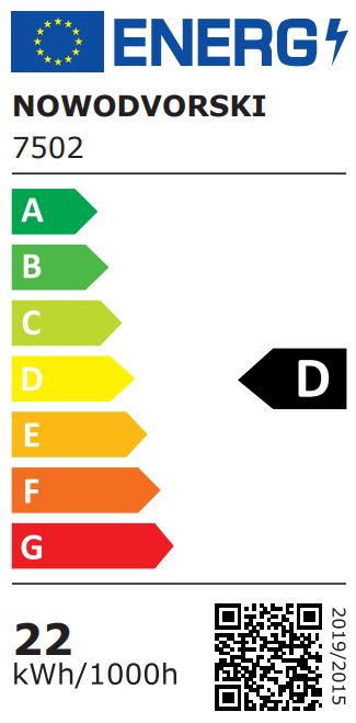 Lampa suspendata SOFT cu tub LED, grafit, 3000K, flux 3200 lm, lungime 125 cm - NOWODVORSKI 7525 [6]