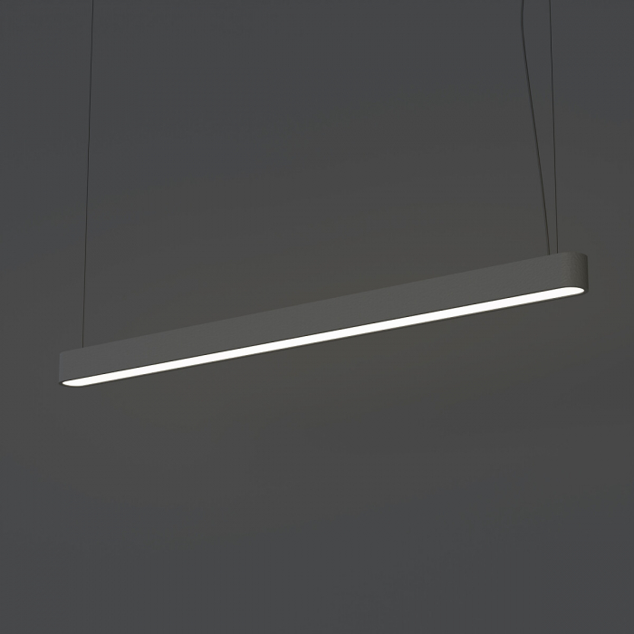 Lampa suspendata SOFT cu tub LED, grafit, 3000K, flux 3200 lm, lungime 125 cm - NOWODVORSKI 7525 [3]