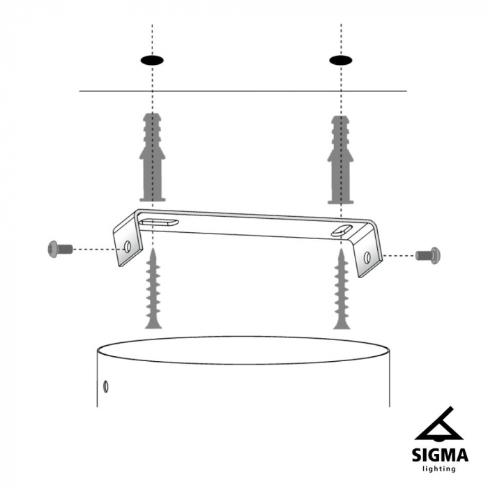 Pendul TES I, auriu/alb, 1*G9, 12W, lungime 18 cm - SIGMA [3]