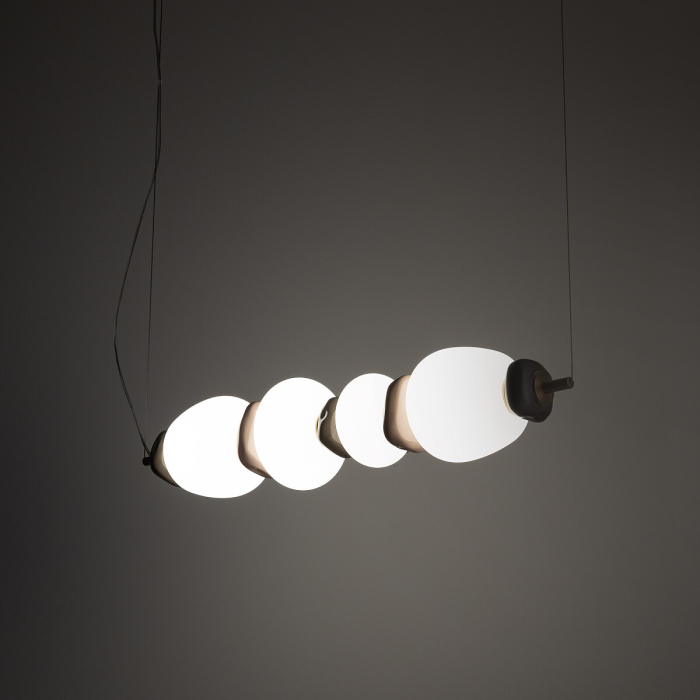 Lampă suspendată LED CERAMIC HORIZONTAL multicoloră, 3000K, 71 cm-Nowodvorski [6]