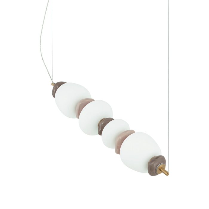Lampă suspendată LED CERAMIC HORIZONTAL multicoloră, 3000K, 71 cm-Nowodvorski [2]