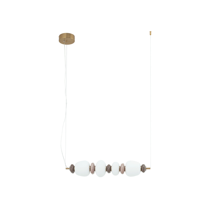 Lampă suspendată LED CERAMIC HORIZONTAL multicoloră, 3000K, 71 cm-Nowodvorski [1]
