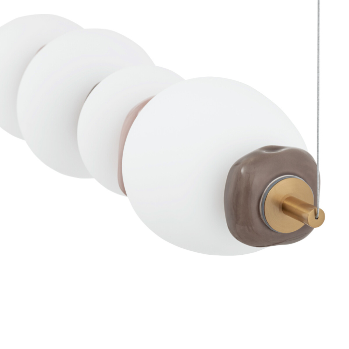 Lampă suspendată LED CERAMIC HORIZONTAL multicoloră, 3000K, 71 cm-Nowodvorski [3]