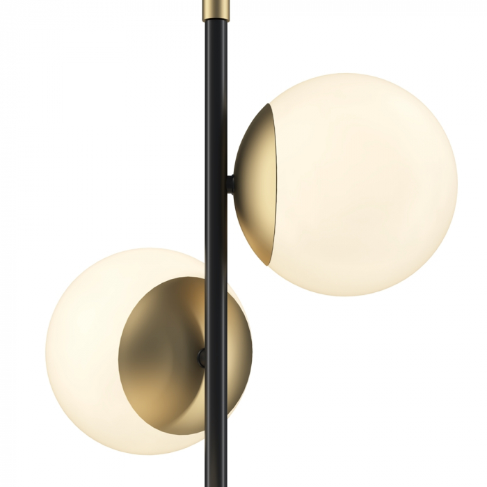 Lampadar NOSTALGIA, auriu/negru, 3*E14, 40W, inaltime 150 cm - MAYTONI [2]