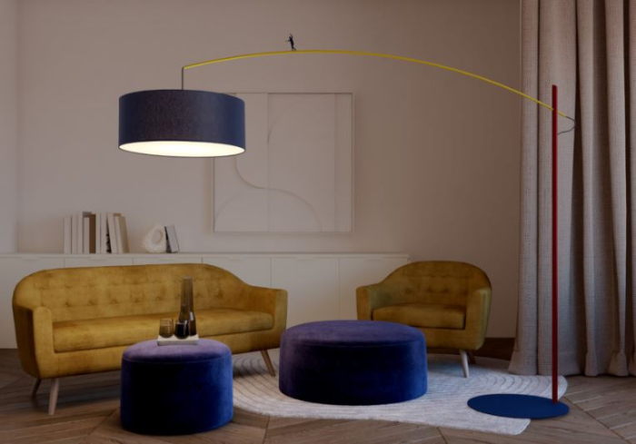 Lampadar POISE B, multicolor, 1*E27, 230 cm - Nowodvorski 11430 [9]