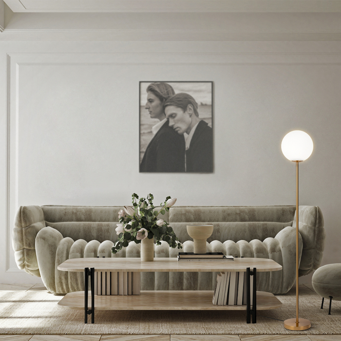 Lampadar RING, alb/negru, 1*E27, 60W, inaltime 155 cm - MAYTONI [5]
