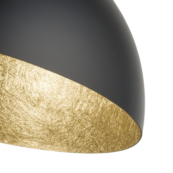 Lampadar SFERA negru/auriu, inaltime 156 cm - Sigma [3]