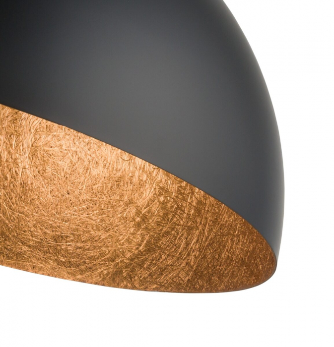 Lampadar SFERA negru/cupru, inaltime 156 cm - Sigma [3]