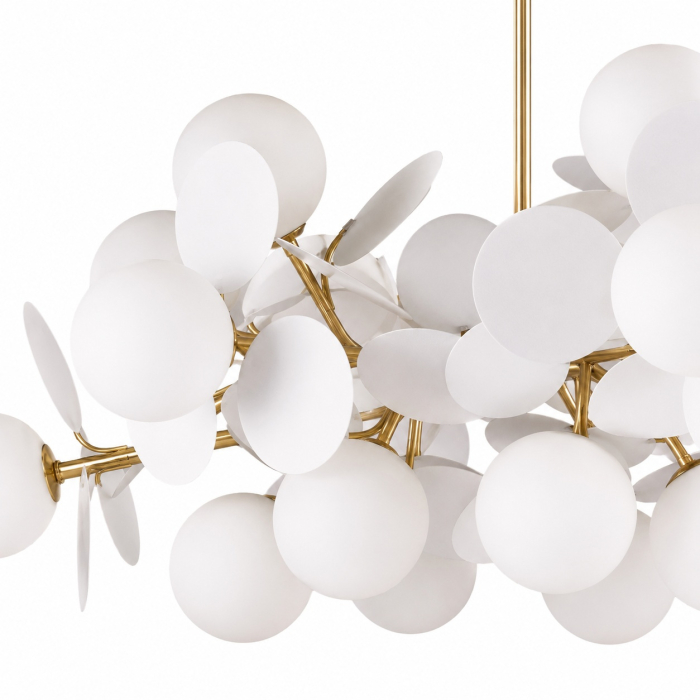 Lustră CHIC, alb/auriu, 90 cm - Step into Design [2]