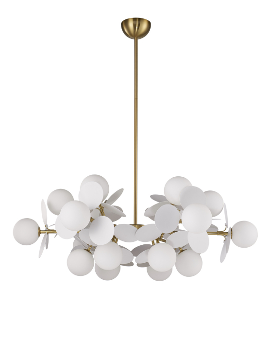 Lustră CHIC, alb/auriu, 90 cm - Step into Design [5]