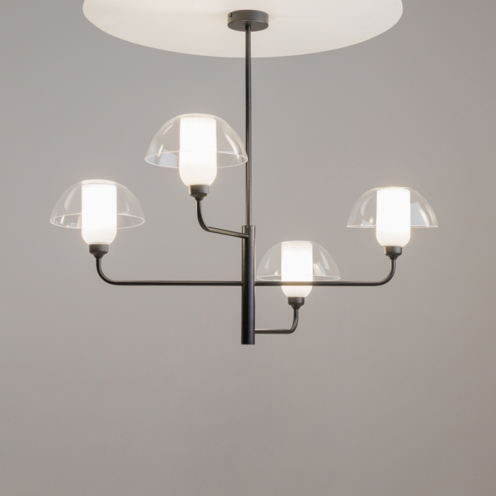 Lustra MEMORY, negru/alb, lungime 90.6 cm - MAYTONI [2]