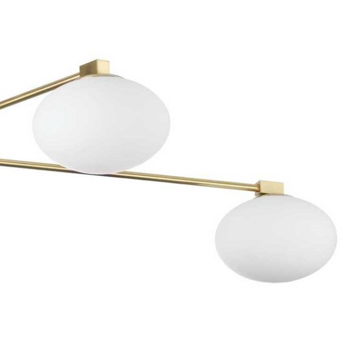 Lustra tip plafoniera HERMES V, alama/alb, 5*G9, diametru 90 cm - IDEAL LUX [2]
