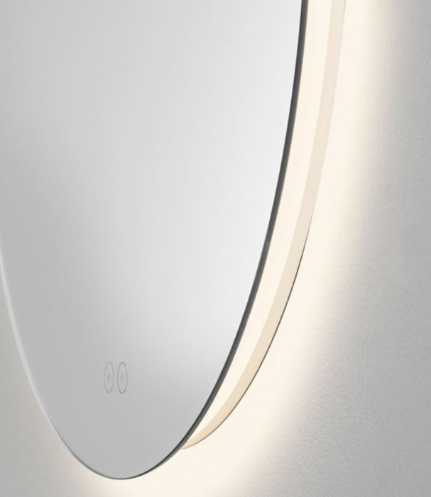 Oglinda rotunda LED DAB, iluminare indirecta, 780 lm, IP44, intrerupator touch, functie dezaburire, diametru 60 cm - NOVA LUCE [4]