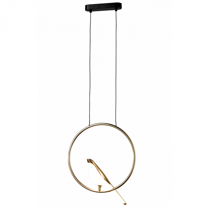 Lampa suspendata LED TIT, auriu/alb, 3000K, diametru 35 cm - STEP INTO DESIGN [2]